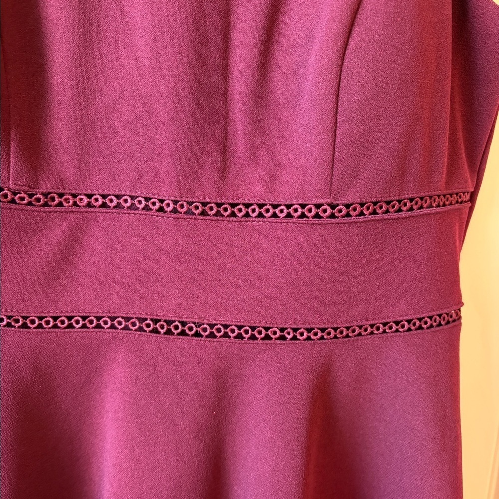 NEW w tag Trixxie Mini dress from Francesca’s in size small WINE colored - Picture 4 of 8